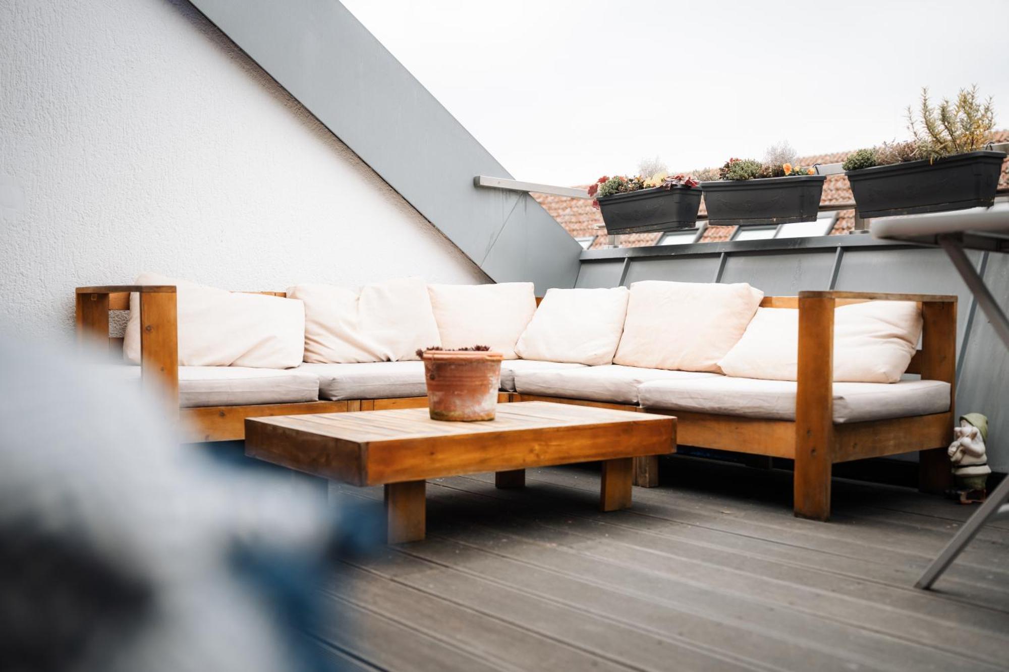 Hostel 曼海姆 外观 照片 Rooftop terrace