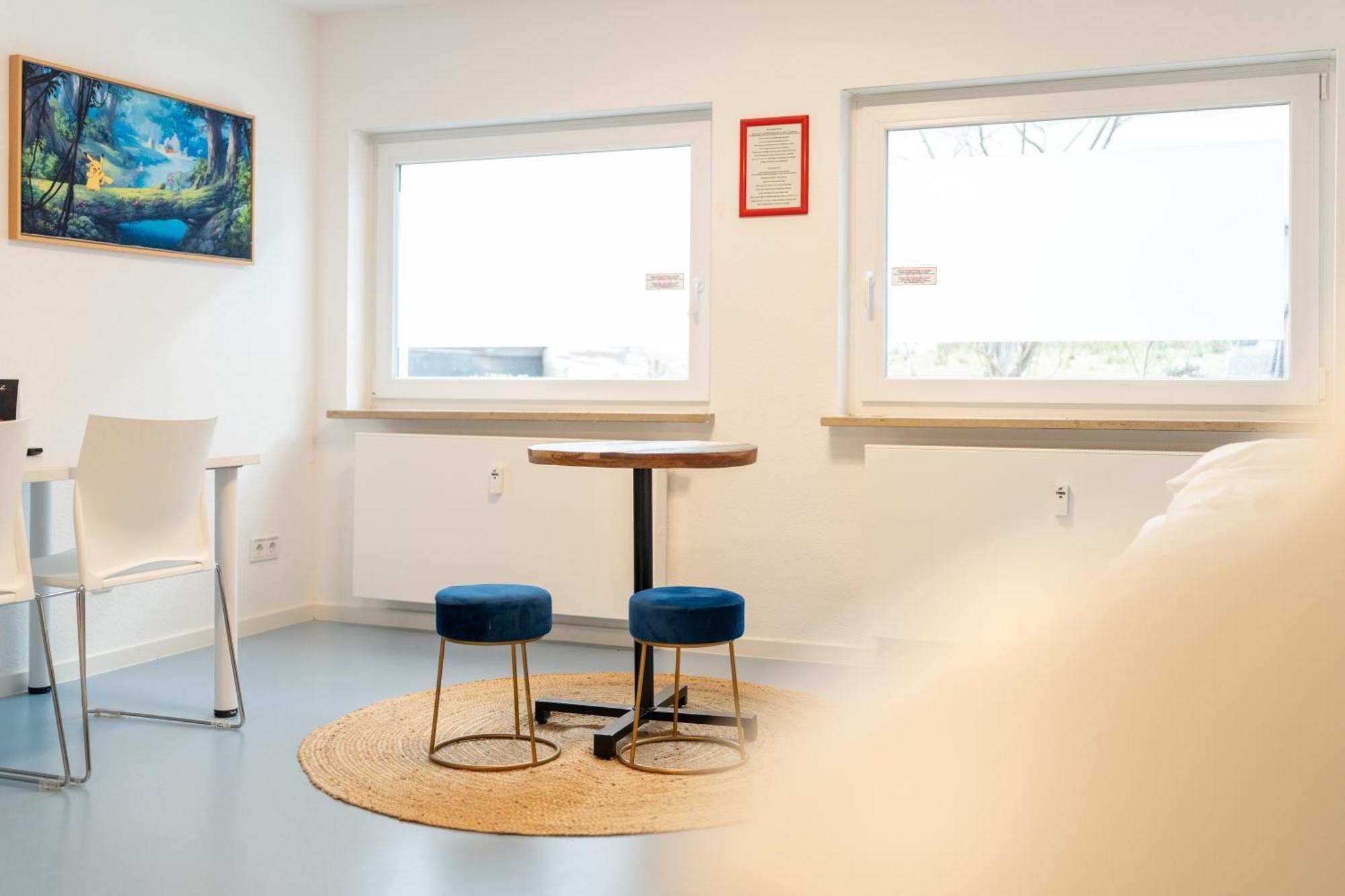 Hostel 曼海姆 外观 照片 The waiting room of the clinic