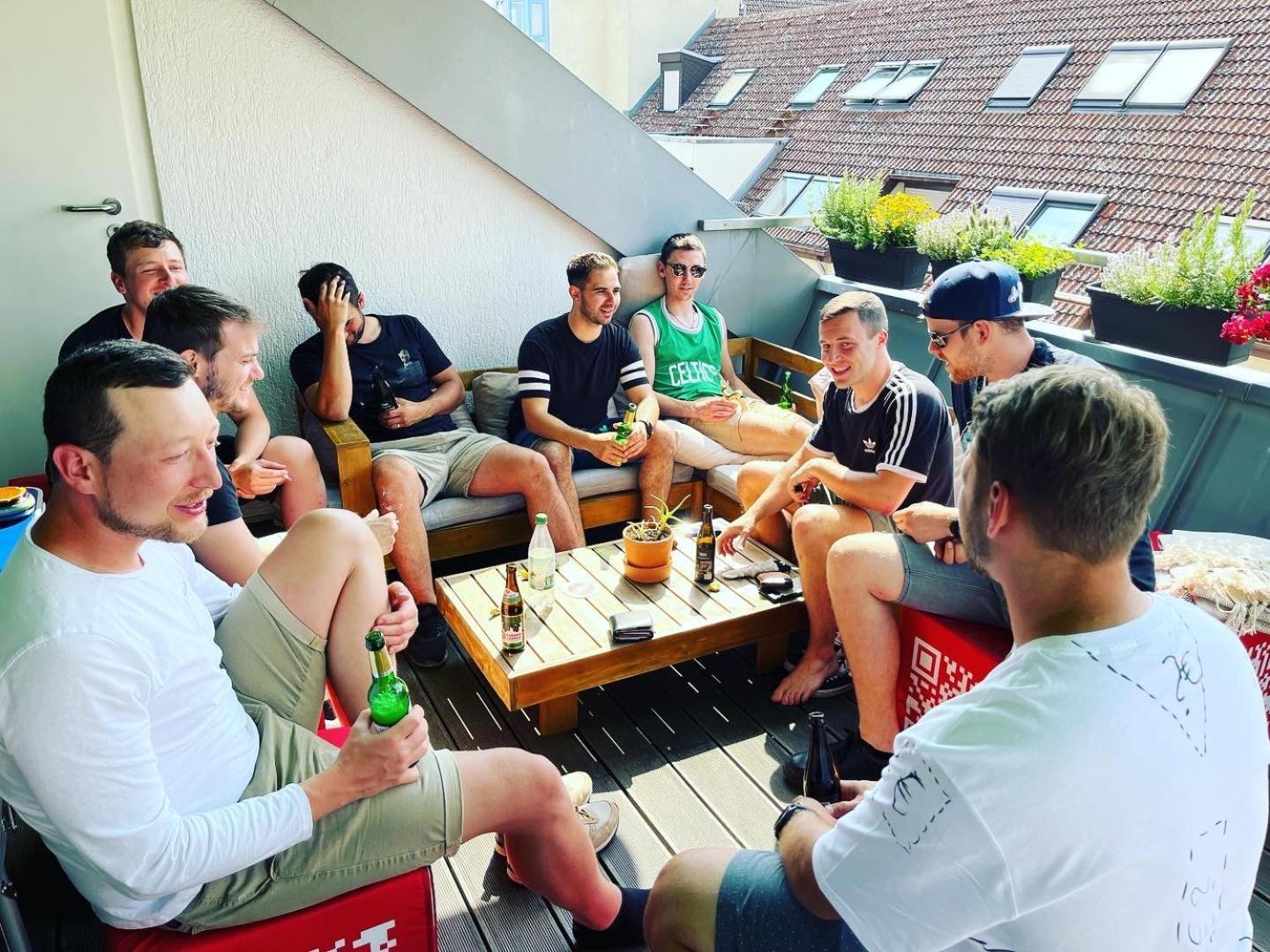 Hostel 曼海姆 外观 照片 The team of the German national team at the 2018 Tour de France