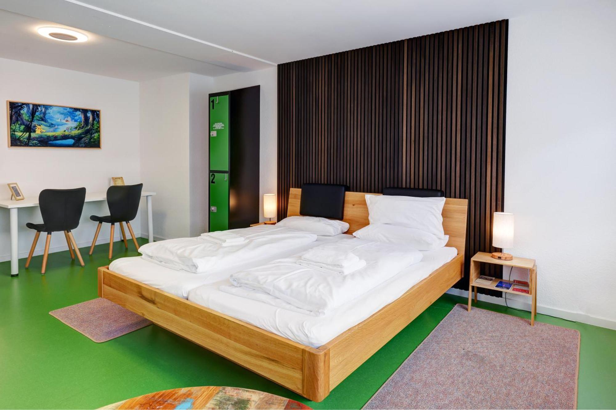 Hostel 曼海姆 外观 照片 A room at the hotel